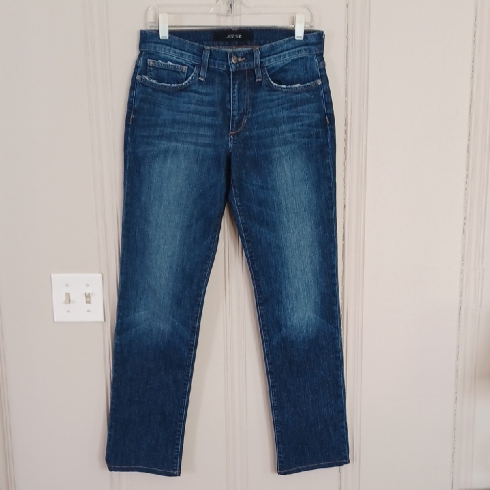 Joe,s  Brixton Fit Darker Mid-rise Straight Leg Jeans W-29  EUC